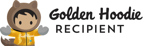 Golden Hoodie Recipient