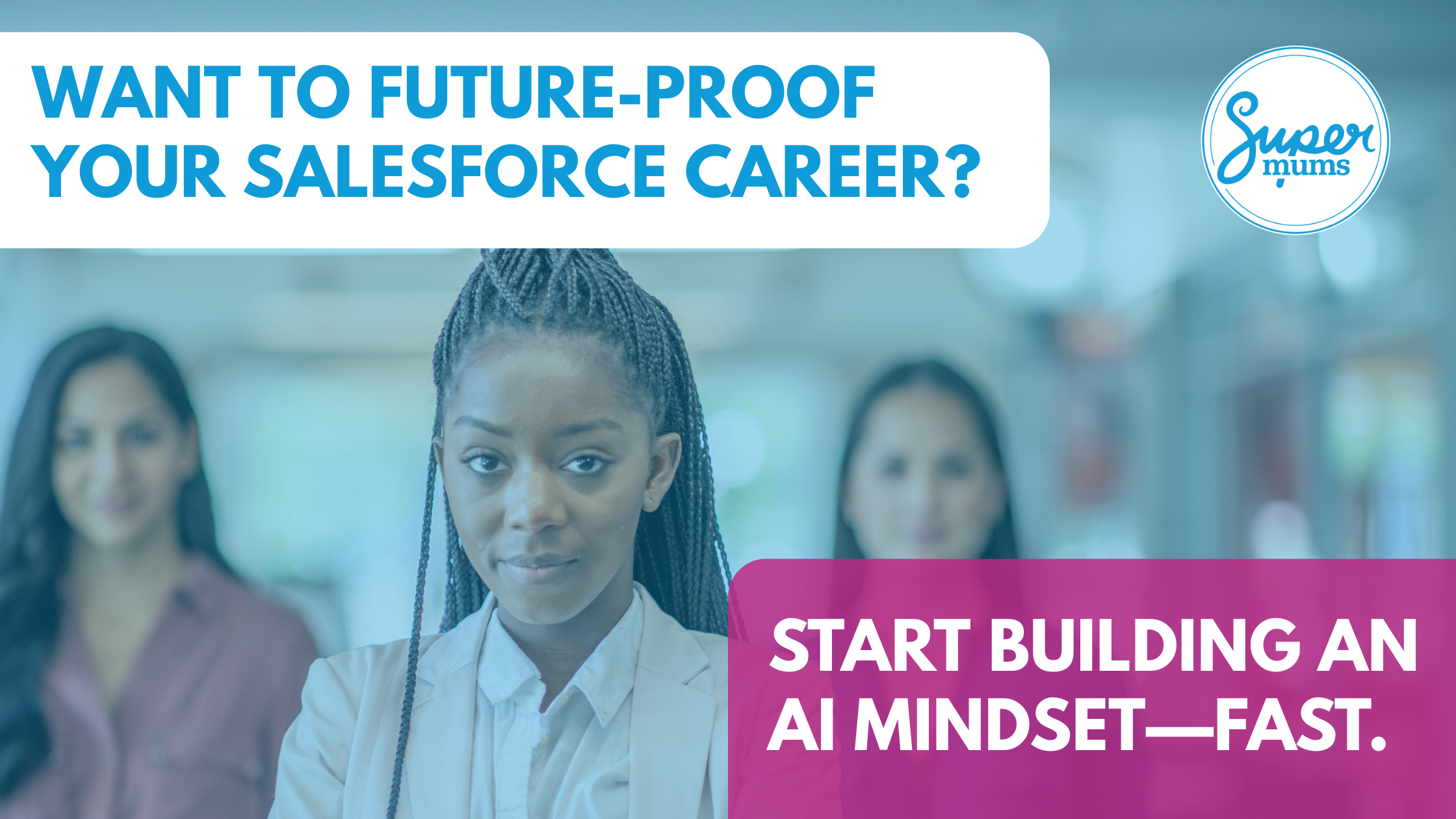 Salesforce professional using AI tools to accelerate work with an AI-first mindset