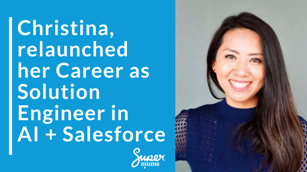 “Christina’s success story – career change into tech with Supermums training”