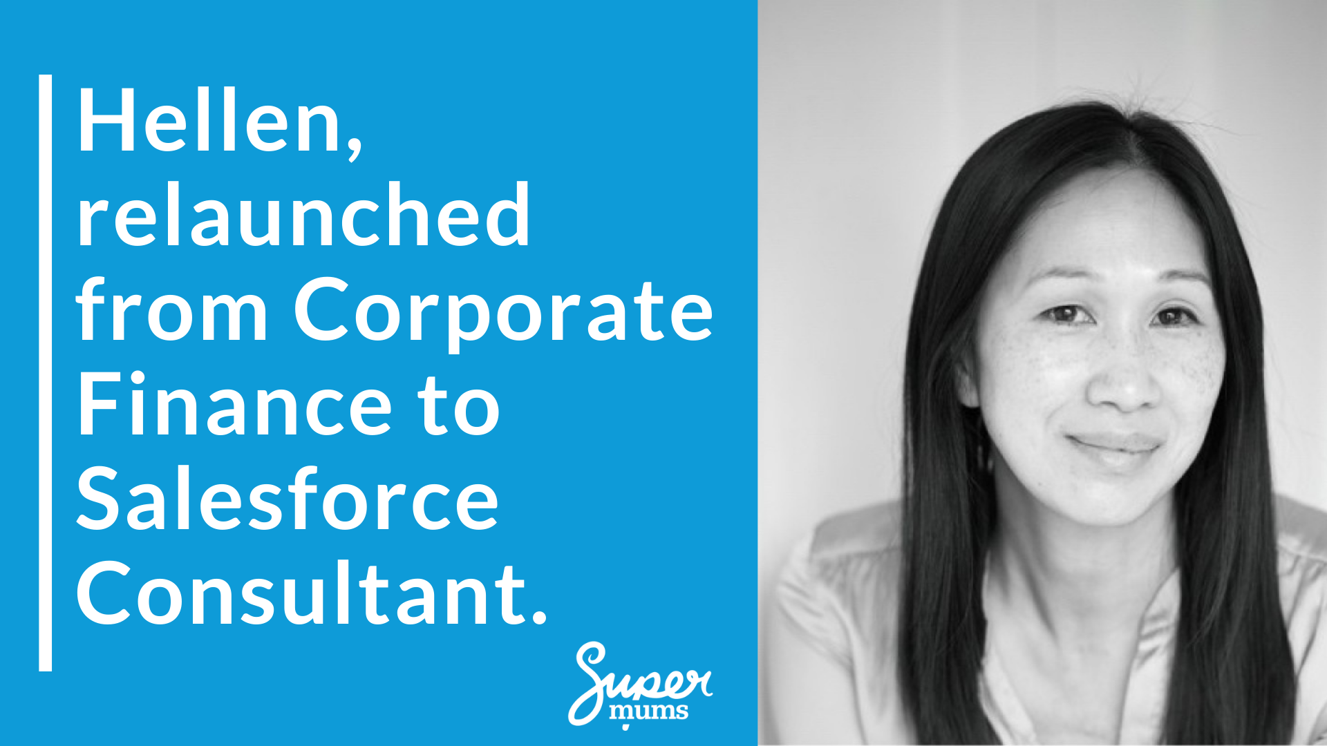 Helen’s success story – career change from finance with Supermums training