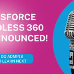 Supermums Salesforce career tracks infographic showing four paths from Admin to AI Admin and Consultancy Leader with skills, job roles, and UK salary ranges for 2026